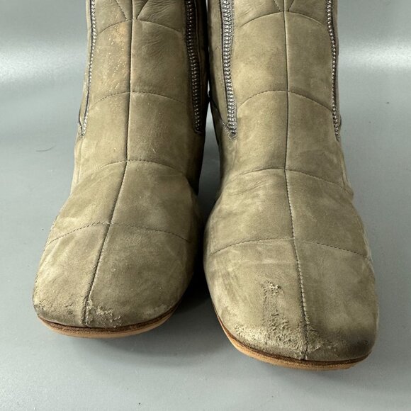 Marc Jacobs Suede Ankle Moto Boots, Size 38.5 - Picture 4 of 14